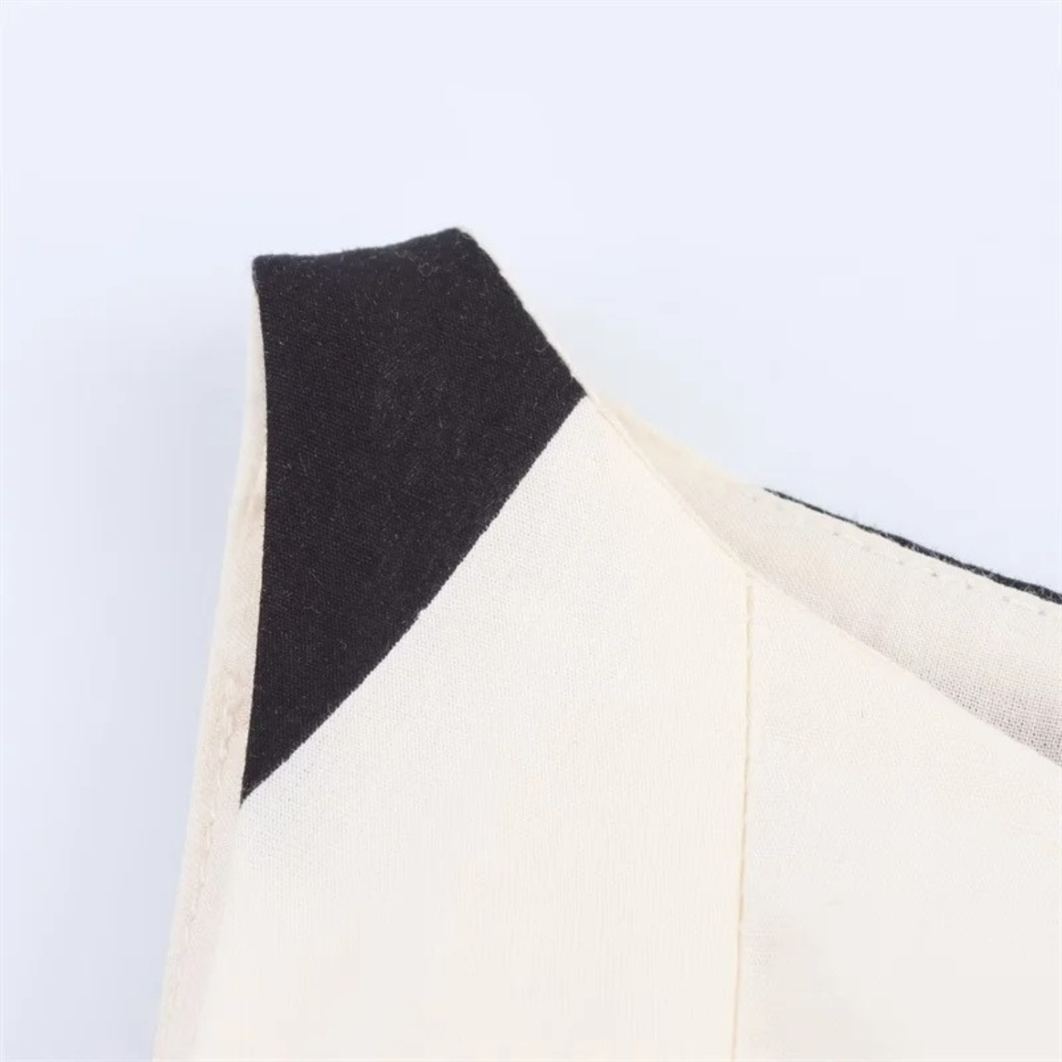 Black and white pillow.